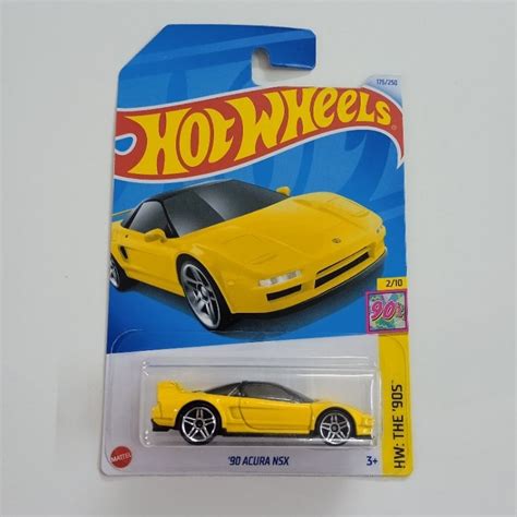 PROMO MURAH Hot Wheels HW 90 Acura NSX Hotwheels Yellow 2024 Shopee Malaysia
