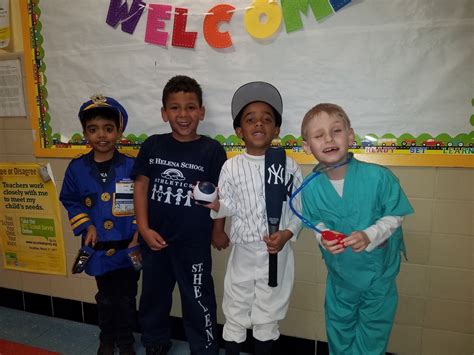 Kindergarten Career Day St Helena School Bronx Ny