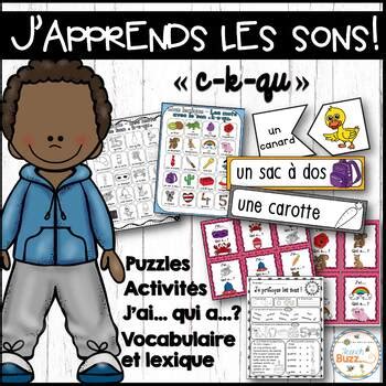 French Phonics Sounds Games And Activities Son Qu K C Jeux Et