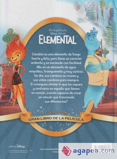 Elemental Gran Libro De La Pelicula Walt Disney