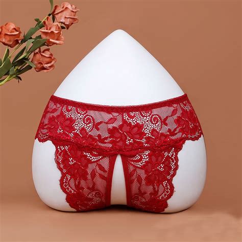 Jual Celana Dalam Brief Wanita Sexy Ukuran Jumbo Open Crotch Renda