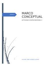 Act Complementaria 2 Docx UNIDAD 1 MARCO CONCEPTUAL ACTIVIDAD