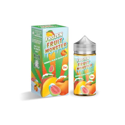 Mango Peach Guava Ice By Frozen Fruit Monster 100ml Flawless Vape Shop