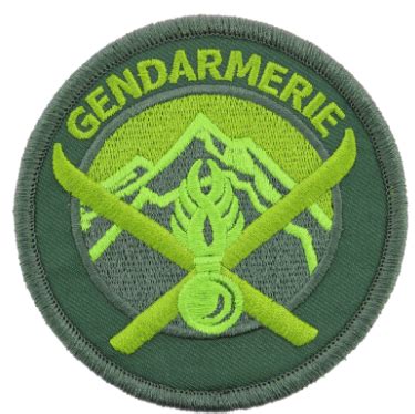 Ecusson Gendarmerie Nationale Uniformpro