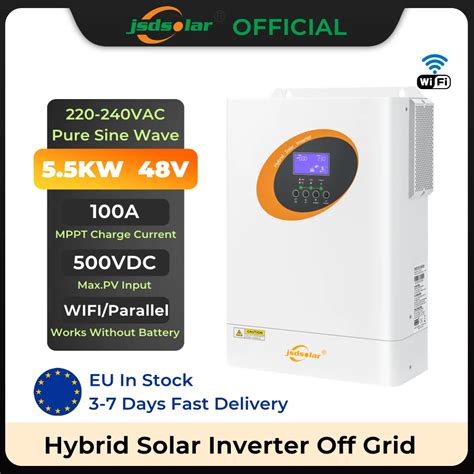 Jsdsolar Kw Hybrydowy Inwerter S Oneczny V V Mppt A