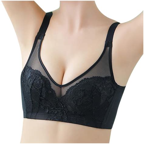 Elainilye Fashion Bras For Sagging Breasts Thin And Seamless Underwear Gathered Support Bra