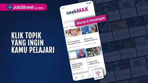 MAXimalinDirimu Kariermu Dengan Install SeekMAX Di Aplikasi