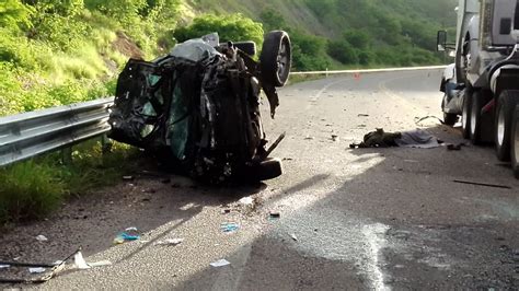 Accidente En La Autopista Mazatlán Durango Cerca De Copala Deja Dos