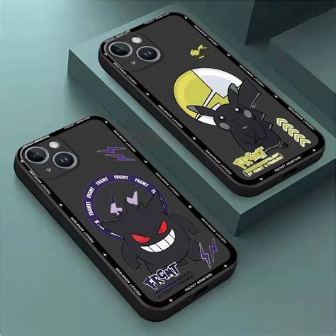 Capa De Telefone Pokemon Gengar Pikachu Capa Para Motorola Moto One