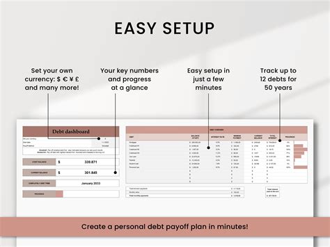 Debt Snowball Spreadsheet Excel, Creditcard and Mortgage Debt Payoff ...