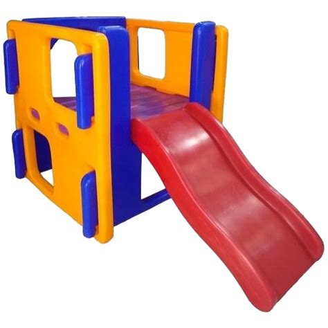 Casinha PlayJunior Escorrega Brinquedo Recreativo Para Playground