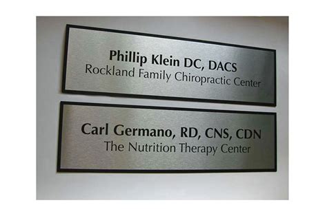 Door Signs for Offices | Metal Suite Signs | Doctor & Dentist Nameplates