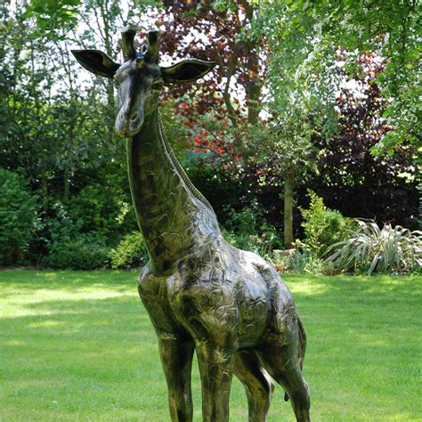 Bronze Giraffe Statue 2m Tall Fergus Mcarthur Collection