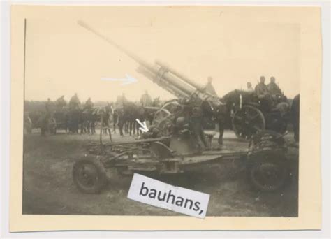 WEHRMACHT HEERESFELDWAGEN SOLDATEN Flak Geschütz 2 WK 2290a EUR 4 35