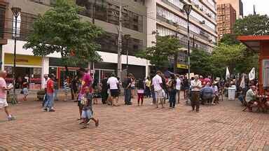 Meio Dia Paraná Londrina Manifestantes protestam contra a reforma