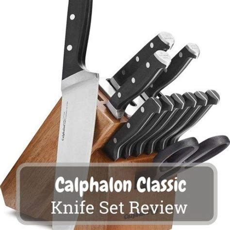 Calphalon Classic Kitchen Knife Set Review Rating Kitchen Products