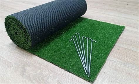 Трава для благоустройства могил декоративная (комплект: трава+ скобы ...