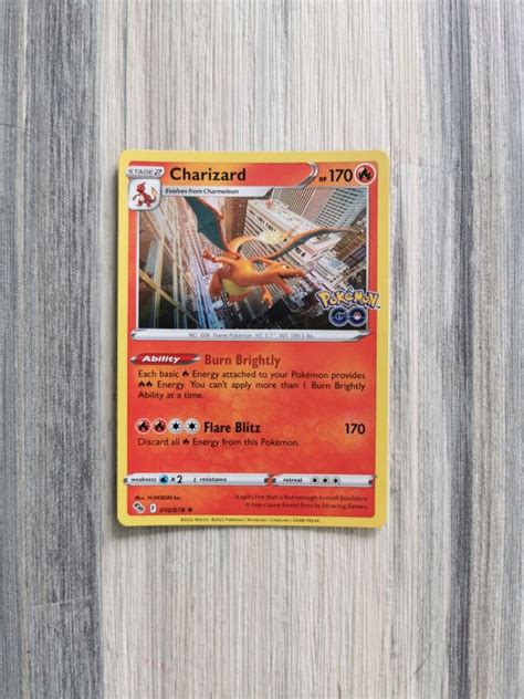 Pokemon TCG Charizard Holo Rare 010/078 Pokemon Go, Hobbies & Toys ...