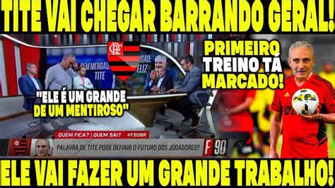 Imprensa Preocupada A Chegada De Tite A Chave Do Ct Do Flamengo T