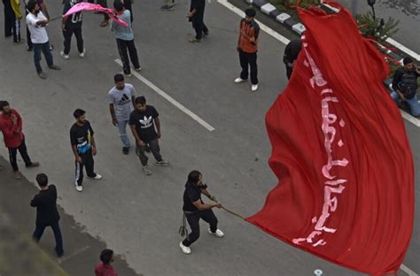 In Photos 8th Muharram Procession Taken Out On Traditional Route In