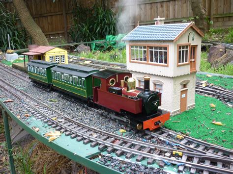 Steam Train in the Garden | Model railway