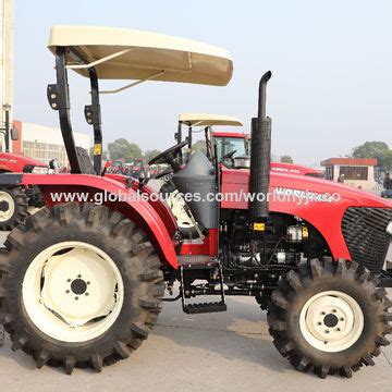 Hp Wd Agricultural Farm Tractor Wheel Tractors With Rotary Machine