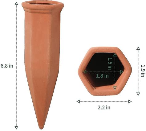 Terracotta Plant Watering Stakes Automatic Self Waterer Devices