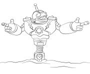 Skylanders Coloring Pages Printable