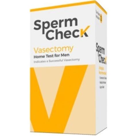 Dna Diagnostics Center Spermcheck Vasectomy At Home Test Kit By Dna