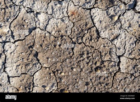 Tierra Seca En Las Grietas Fondo Natural Clima Caliente Sequ A