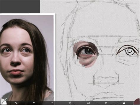 How To Paint A Digital Portrait Step By Step With Pictures