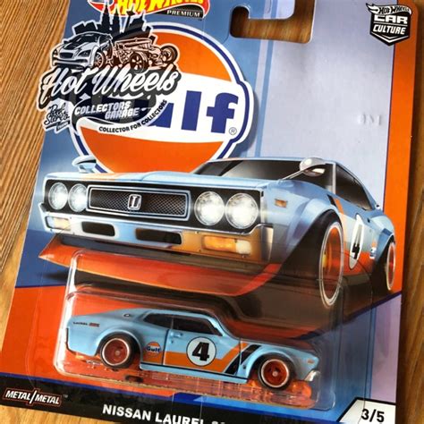 Hot Wheels Car Culture Gulf Nissan Laurel SGX Shopee Malaysia