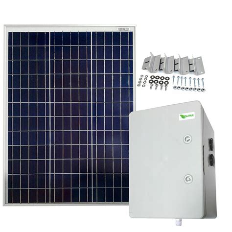 ZESTAW SOLARNY NA DZIAŁKĘ PANEL 40W 12V 2xUSB 10876216119 oficjalne