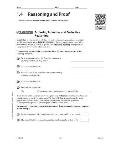 Inductive And Deductive Reasoning Worksheet Englishworksheet My Id