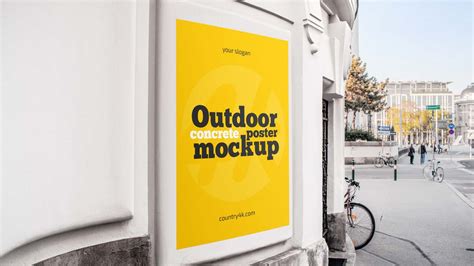 2 Free Outdoor Poster Mockups The Creative Bits