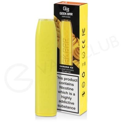 Banana Ice Geek Bar Disposable Vape