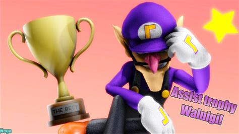 Assist Trophy Waluigi By Nega18 On Deviantart