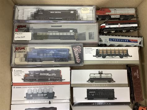 Lot - N Gauge Model Train Cars/ Engines