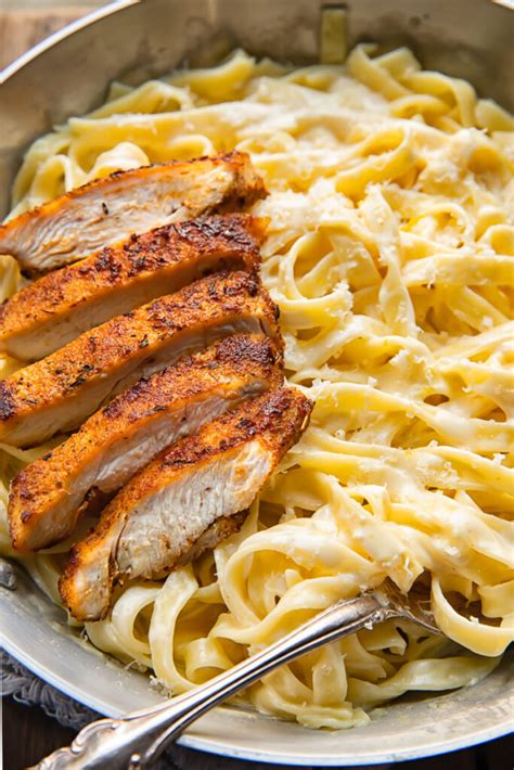 Blackened Chicken Alfredo Vikalinka