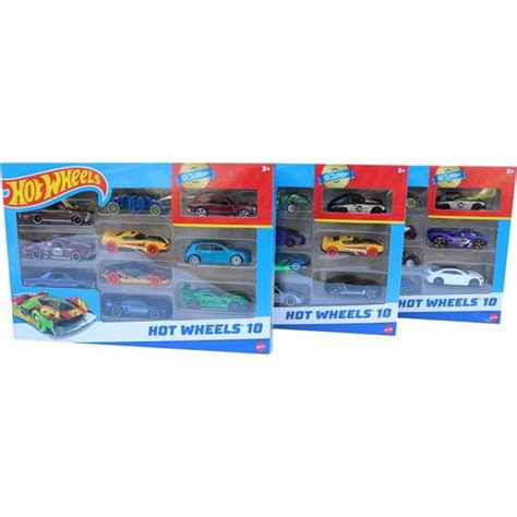 Hot Wheels Pacote 10 Carros 54886 Mattel Carrinho De Brinquedo Magazine Luiza