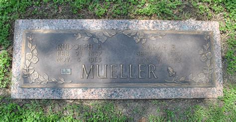 Sarah Elizabeth Bettie Weeks Mueller Memorial Find A Grave