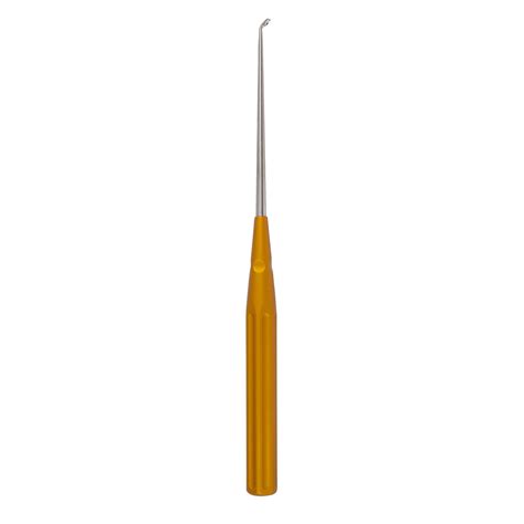 Color Lumbar Curette Angled 1 Orange BOSS Surgical Instruments