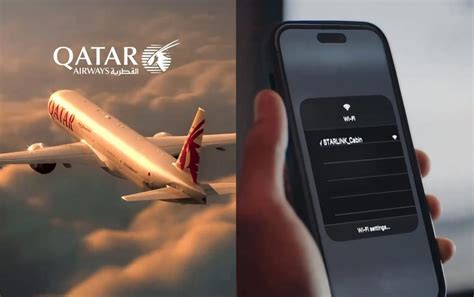 Geschwindigkeit bis zu 500 Mbps in 13 000 Metern Höhe Qatar Airways