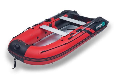 Nafukovací člun Gladiator Active C330 Al Redblack Boatparkcz