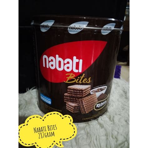 Jual Nabati Wafer Kaleng Richoco Coklat 300g Nabati Kaleng Nabati