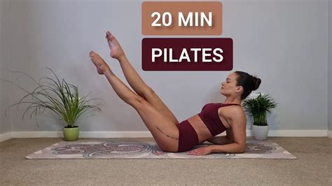 Min Legs Booty Pilates Home Workout No Equipment Youtube