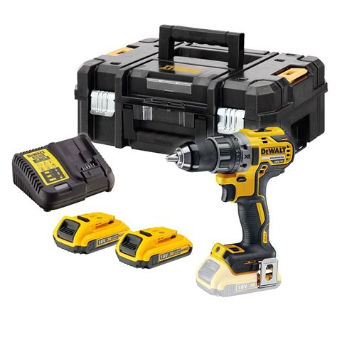 Dewalt Dcd D V Xr Brushless Compact Drill Driver With X Ah