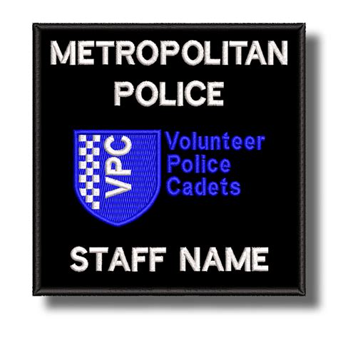 police embroidered patch  cm patch shopcom