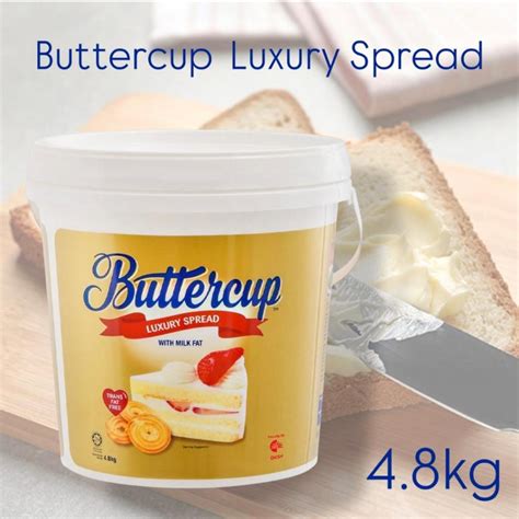 buttercup butterluxury spreadtrans fat  kg shopee malaysia
