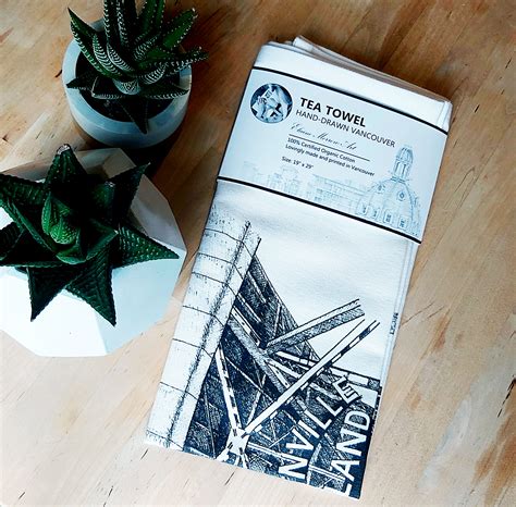 Tea Towel | Granville Island - Elaine Morrow